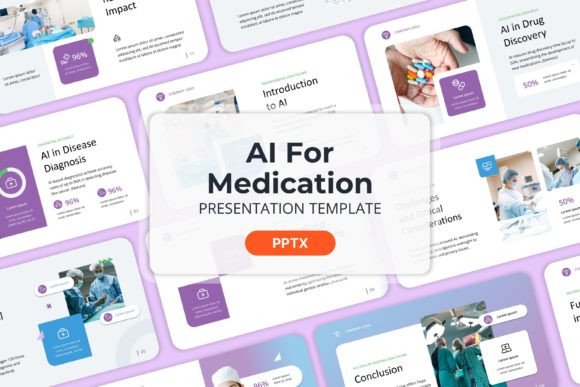 AI for Medication: Crafting Professional Powerpoint Templates
