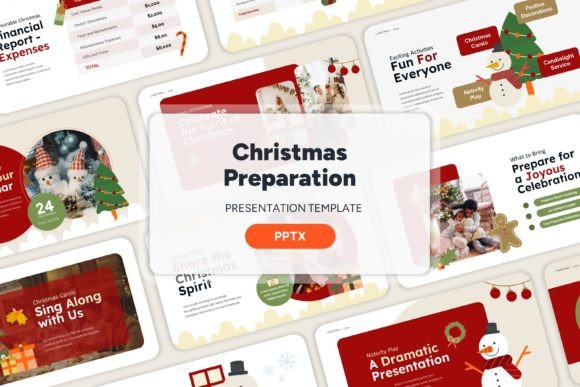 Christmas Preparation - PPT Templates: Your Professional Holiday Toolkit