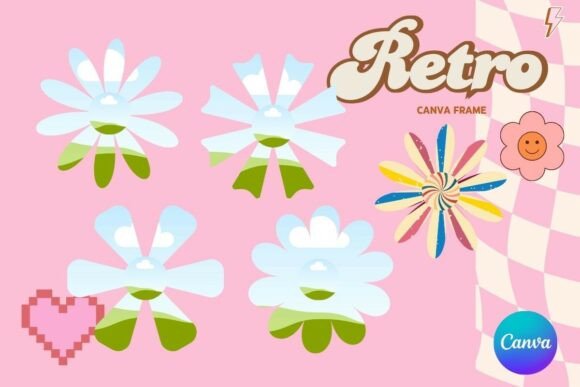 Designing with a Retro Flower Canva Frame: A Practical Guide