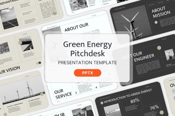 Green Energy Pitchdesk - PPT Templates for Your Business