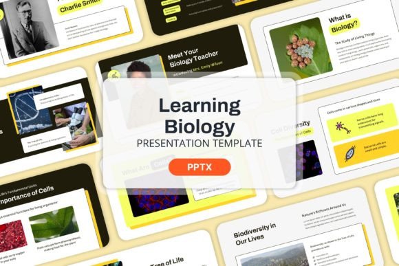 Learning Biology - Powerpoint Templates: Your Professional Presentation Ally