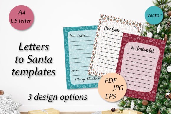 Spark Holiday Magic: The Ultimate Letter to Santa Templates Set