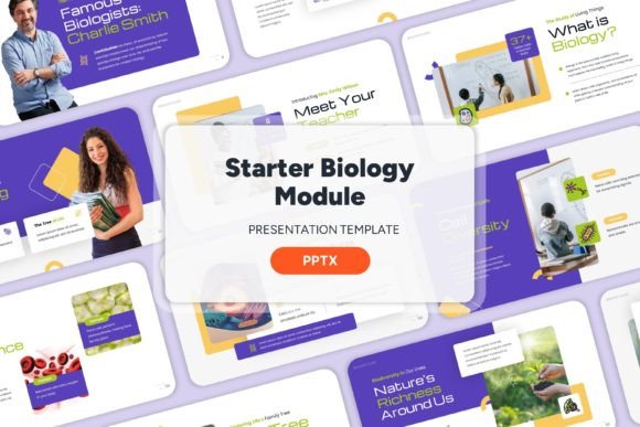 Starter Biology Module: PPT Templates for Clear Science Communication
