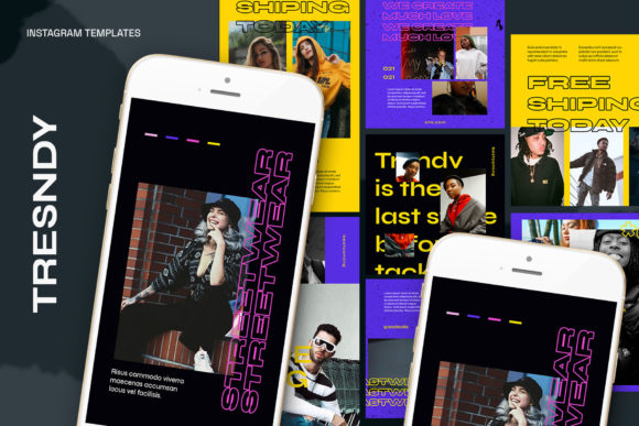 Tresndy Instagram Templates: Smart Design for Creators