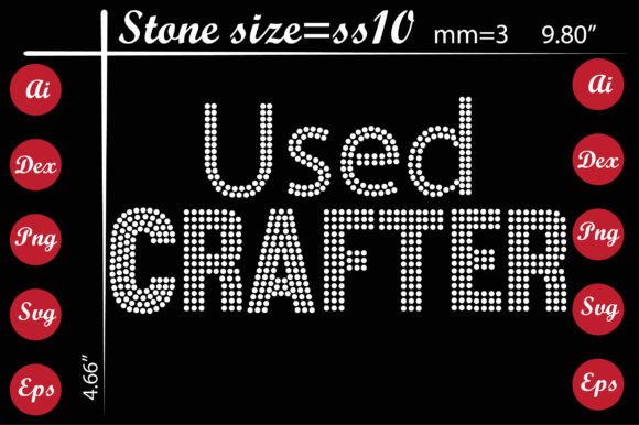 Unlock Creative Sparkle with Used Crafter Rhinestone Templates