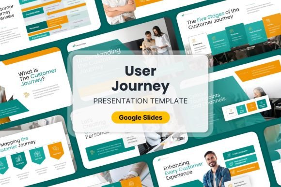 Visualize Success with User Journey Google Slides Templates